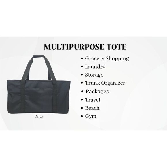 Multipurpose Utility Tote - Onyx Black - Picture 8 of 16